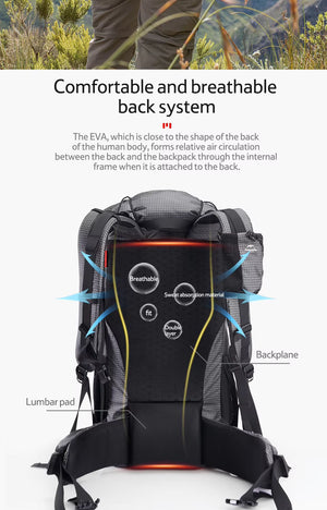 Turo Camp Naturehike Outdoor Hiking Backpack